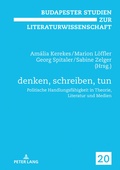 Cover: denken, schreiben, tun - Peter Lang Verlag