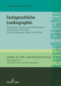Abbildung von: Fachsprachliche Lexikographie - Peter Lang Verlag