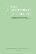 Cover: Das achtzehnte Jahrhundert 43/1 - Wallstein