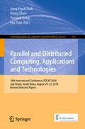Cover: Parallel and Distributed Computing, Applications and Technologies - Springer