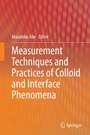 Cover: Measurement Techniques and Practices of Colloid and Interface Phenomena - Springer