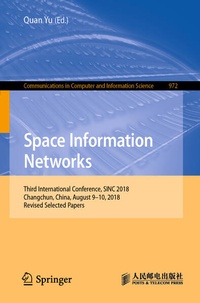 Enlarge image Cover: Space Information Networks - Springer