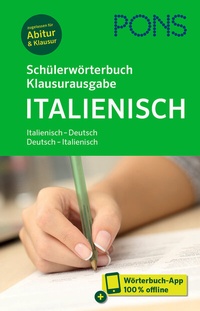 Abbildung von: PONS Schülerwörterbuch Klausurausgabe Italienisch - PONS Langenscheidt
