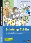 Cover: Schwierige Sch&uuml;ler - F&ouml;rderschule - Persen Verlag in der AAP Lehrerwelt GmbH