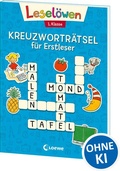 Cover: Lesel&ouml;wen Kreuzwortr&auml;tsel f&uuml;r Erstleser - 1. Klasse (Blau) - Loewe