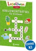 Cover: Lesel&ouml;wen Kreuzwortr&auml;tsel f&uuml;r Erstleser - 1. Klasse (Gr&uuml;n) - Loewe