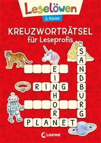 Abbildung von: Leselöwen Kreuzworträtsel für Leseprofis - 2. Klasse (Rot) - Loewe