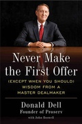 Cover: Never Make The First Offer - Portfolio