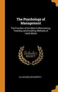Enlarge image Cover: The Psychology of Management - Franklin Classics Trade Press