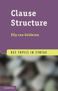 Enlarge image Cover: Clause Structure - Cambridge University Press