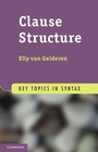 Cover: Clause Structure - Cambridge University Press