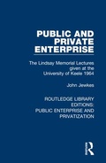 Cover: Public and Private Enterprise - Routledge
