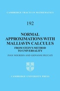Cover: Normal Approximations with Malliavin Calculus - Cambridge University Press