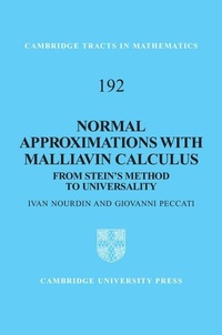 Abbildung von: Normal Approximations with Malliavin Calculus - Cambridge University Press