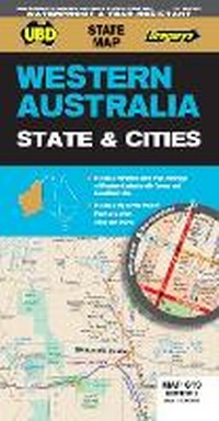 Abbildung von: Western Australia State & Cities Map 619 7th ed (waterproof) - UBD Gregory's