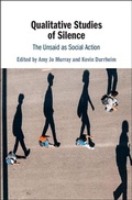 Cover: Qualitative Studies of Silence - Cambridge University Press