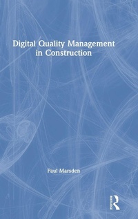 Enlarge image Cover: Digital Quality Management in Construction - Routledge