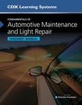 Cover: Fundamentals of Automotive Maintenance and Light Repair Tasksheet Manual - Jones and Bartlett Publishers, Inc