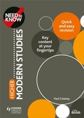 Cover: Need to Know: Higher Modern Studies - Hodder Gibson