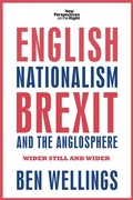Cover: English Nationalism, Brexit and the Anglosphere - Manchester University Press