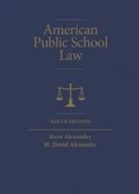 Abbildung von: American Public School Law - West Academic Press