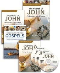 Enlarge image Cover: The Gospel of John 12-Session DVD Based Study Complete Kit - ROSE PUBLISHING