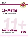 Cover: 11+ GL Maths Practice Book & Assessment Tests - Ages 9-10 (with Online Edition) - Coordination Group Publications Ltd (CGP)