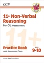 Cover: 11+ GL Non-Verbal Reasoning Practice Book & Assessment Tests - Ages 9-10 (with Online Edition) - Coordination Group Publications Ltd (CGP)