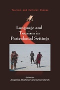 Cover: Language and Tourism in Postcolonial Settings - Channel View Publications