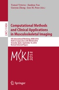 Cover: Computational Methods and Clinical Applications in Musculoskeletal Imaging - Springer
