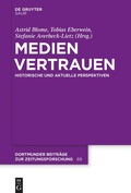Cover: Medienvertrauen - De Gruyter Saur