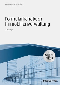 Abbildung von: Formularhandbuch Immobilienverwaltung - inkl. Arbeitshilfen online - Haufe-Lexware