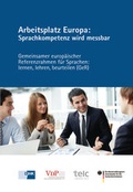 Cover: Arbeitsplatz Europa: Sprachkompetenz wird messbar - DiHK Verlag