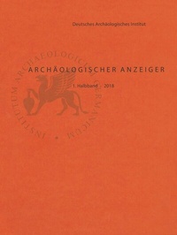 Enlarge image Cover: Archäologischer Anzeiger - Reichert Verlag
