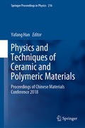 Cover: Physics and Techniques of Ceramic and Polymeric Materials - Springer