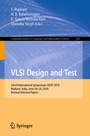 Cover: VLSI Design and Test - Springer
