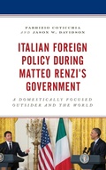 Cover: Italian Foreign Policy during Matteo Renzi's Government - Lexington Books