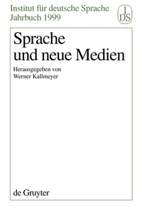 Abbildung von: Sprache und Neue Medien - De Gruyter