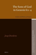Cover: The Sons of God in Genesis 6:1-4 - Brill