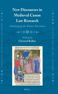 Cover: New Discourses in Medieval Canon Law Research - Brill