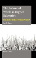 Cover: The Labour of Words in Higher Education - Brill