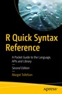 Cover: R Quick Syntax Reference - Apress