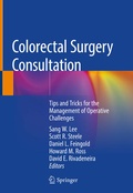 Cover: Colorectal Surgery Consultation - Springer