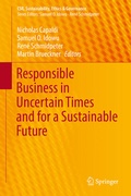 Cover: Responsible Business in Uncertain Times and for a Sustainable Future - Springer