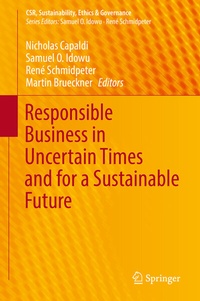 Abbildung von: Responsible Business in Uncertain Times and for a Sustainable Future - Springer