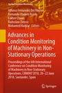 Cover: Advances in Condition Monitoring of Machinery in Non-Stationary Operations - Springer
