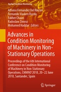 Cover: Advances in Condition Monitoring of Machinery in Non-Stationary Operations - Springer