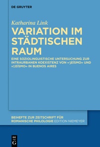 Abbildung von: Variation im städtischen Raum - De Gruyter