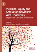 Cover: Inclusion, Equity and Access for Individuals with Disabilities - Springer