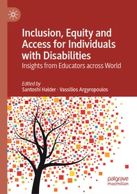 Enlarge image Cover: Inclusion, Equity and Access for Individuals with Disabilities - Springer